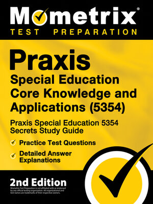 cover image of Praxis Special Education Core Knowledge and Applications (5354)